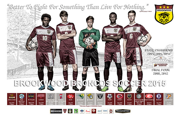 Brookwood Boys Soccer 2015