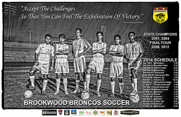 Brookwood Boys Soccer 2014