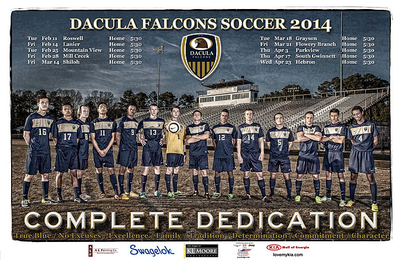 Dacula Boys Soccer 2014