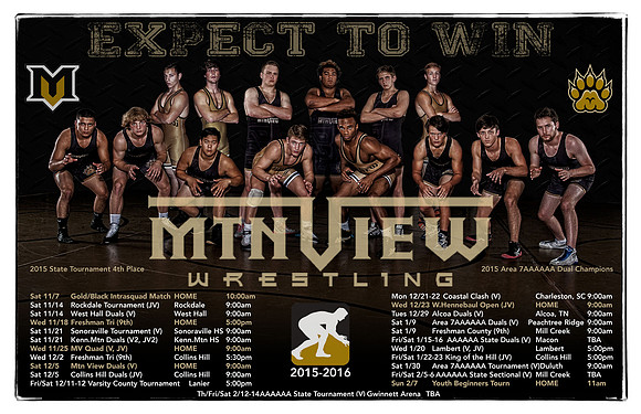Mtn View Wrestling 2015-2016