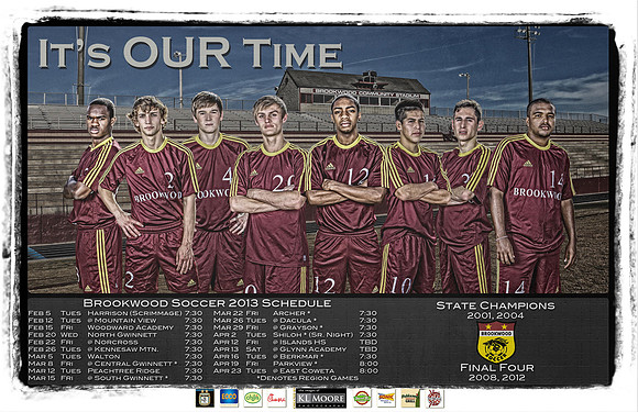 Brookwood Boys Poster 2013