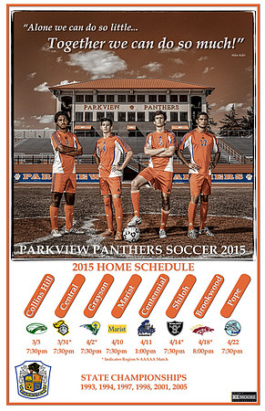 Parkview Boys Soccer 2015