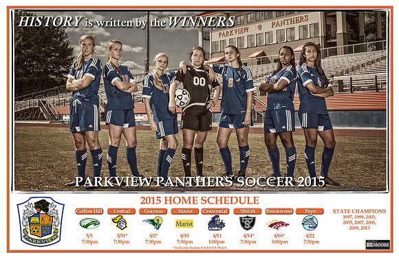 Parkview Girls Soccer 2015