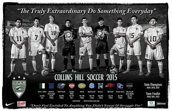 Collins Hill Boys Soccer 2015