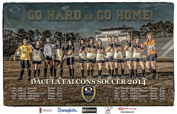 Dacula Girls Soccer 2014