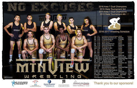 Mountain View Wrestling 2016