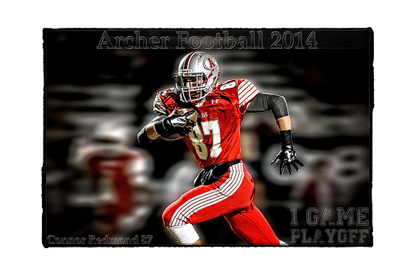 Archer Football 12x18